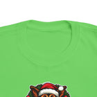 Toddler's Christmas German Shepherd Puppy Tee | Cute Holiday Shirt, Toddler GSD Dog xmas, Kids Holiday Apparel, Winter Fashion, Santa Tee