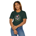 Christmas Boston Terrier Dog Wreath T-Shirt, Holiday Bostie Shirt, Funny Xmas Tee, Unisex Gift, Dog Lover Apparel, Festive Casual Wear