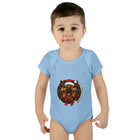 Christmas German Shepherd Puppy Bodysuit for Infants, Cute Baby Outfit, Baby Shower Gift, Infant Christmas Apparel, Adorable  GSD Babywear