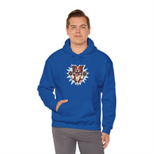 Load image into Gallery viewer, Playful Red and White Border Collie Animal Print Hoodie - Cozy Unisex Sweatshirt, Cute Gift for Pet Lovers