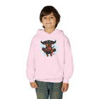 Youth Hoodie with Playful Dachshund Dog Design, Cozy Sweatshirt for Animal Lovers, Fun Pet Apparel, Gift for Kids, Perfect for Casual Wear