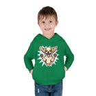 Happy Jumping Chihuahua Toddler Hoodie | Cute Dog Paw Print Design
