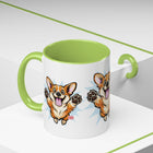 Corgi Coffee Mug - Cute Happy Corgi Accent Mug (11oz)