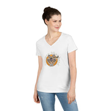 Load image into Gallery viewer, German Shepherd Graphic Tee – Ladies V-Neck Dog Lover Shirt