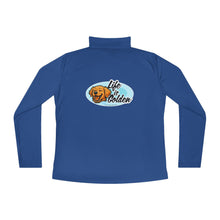 Load image into Gallery viewer, Ladies Quarter-Zip Pullover - Perfect for Casual Days, Life is Golden Design, Great for Gifts, Outdoor Activities, and Everyday Wear
