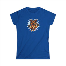 Load image into Gallery viewer, Fun Collie Dog Graphic Women's Softstyle Tee, Pet Lover Shirt, Cute Animal T-Shirt, Gift for Dog Moms, Casual Wear