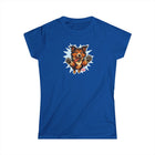 Fun Collie Dog Graphic Women's Softstyle Tee, Pet Lover Shirt, Cute Animal T-Shirt, Gift for Dog Moms, Casual Wear