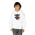 Youth Hoodie with Playful Dachshund Dog Design, Cozy Sweatshirt for Animal Lovers, Fun Pet Apparel, Gift for Kids, Perfect for Casual Wear