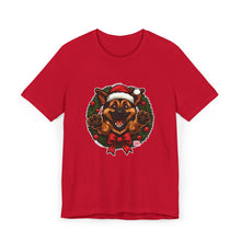 Load image into Gallery viewer, Christmas German Shepherd T-Shirt, Holiday Pet Shirt, Funny Animal Tee, Unisex Dog Lover Gift, Cute Christmas Apparel