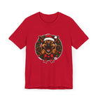 Christmas German Shepherd T-Shirt, Holiday Pet Shirt, Funny Animal Tee, Unisex Dog Lover Gift, Cute Christmas Apparel