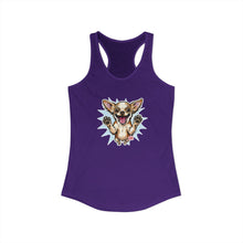 Load image into Gallery viewer, Chihuahua Racing Tank, Dog Lover Graphic Tee, Happy Pet Sleeveless Shirt, Excited Chiwawa Top, Dog Print Workout Singlet