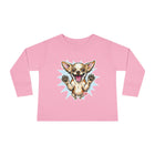 Happy Jumping Chihuahua Toddler Tee | Cute Dog Illustration