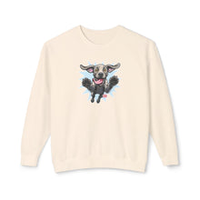 Load image into Gallery viewer, Happy Jumping Weimaraner Dog Sweatshirt | Cute Weim Illustration
