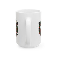 Load image into Gallery viewer, Festive Dachshund Dog Mug | Holiday Gift for Dog Lovers | Cute Christmas Coffee Cup | Pet Decor | Animal Lover Mug