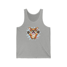 Load image into Gallery viewer, Corgi Splash Tank Top | Cute Paw-Splash Dog Lover Tank