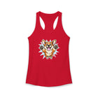 Cute Leaping Corgi Racerback Tank | Playful Happy Corgi Design
