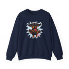 Playful Dachshund Dog Crewneck Sweatshirt | Funny Dog Lover Gift, Unisex Sweatshirt, Pet Owner Apparel, Casual Cozy Wear, Birthday Gift