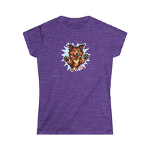 Load image into Gallery viewer, Fun Collie Dog Graphic Women's Softstyle Tee, Pet Lover Shirt, Cute Animal T-Shirt, Gift for Dog Moms, Casual Wear
