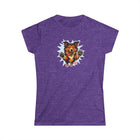 Fun Collie Dog Graphic Women's Softstyle Tee, Pet Lover Shirt, Cute Animal T-Shirt, Gift for Dog Moms, Casual Wear