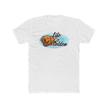 Load image into Gallery viewer, Happy Golden Retriever Puppy face T-Shirt for the Golden Retriever puppy and dog lover. Golden Retriever Mom and  Golden Dad gift