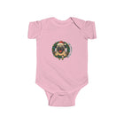 Cute Christmas Pug Baby Bodysuit, Infant Holiday Outfit, Newborn Christmas Apparel, Baby Shower Gift, Adorable Christmas Onesie, First Christmas