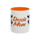 Doxie Mom Coffee Mug | Cute Dachshund Mom Gift (11oz Accent Mug)
