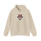 Playful Red and White Border Collie Animal Print Hoodie - Cozy Unisex Sweatshirt, Cute Gift for Pet Lovers