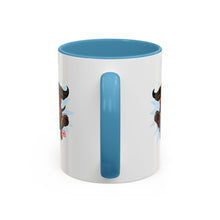 Load image into Gallery viewer, Dachshund Jumping Dog Accent Coffee Mug Cute Wiener Dog Gift (11oz)