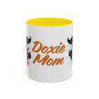Doxie Mom Coffee Mug | Cute Dachshund Mom Gift (11oz Accent Mug)