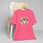 Happy Corgi Jumping T-Shirt | Cute Dog Illustration