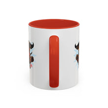 Load image into Gallery viewer, Dachshund Jumping Dog Accent Coffee Mug Cute Wiener Dog Gift (11oz)