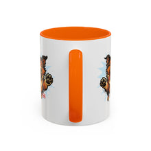 Load image into Gallery viewer, Playful Collie Puppy Accent Coffee Mug - Perfect Gift for Dog Lovers, Pet Owners, Animal Enthusiasts, Birthday, Holidays