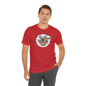 Happy German Shepherd Unisex Jersey Short Sleeve Tee