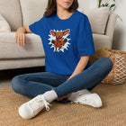 Happy Vizsla Puppy T-Shirt | Cute Running Vizsla Dog Tee
