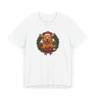 Festive Golden Retriever Dog Lover T-Shirt | Holiday Gift, Unisex Christmas Tee, Animal Lover Apparel, Cute Pet Shirt, Funny Dog Shirt