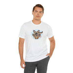 Happy German Shepherd Unisex Jersey Short Sleeve Tee