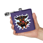 Playful Dachshund Flask, Dog Lover Gift, Stainless Steel Cocktail Flask, Pet-Themed Gift, Adventure Companion, Fun Drinking Accessory