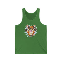 Load image into Gallery viewer, Corgi Splash Tank Top | Cute Paw-Splash Dog Lover Tank