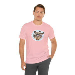 Happy German Shepherd Unisex Jersey Short Sleeve Tee