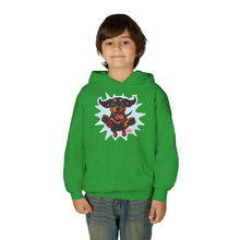 Load image into Gallery viewer, Youth Hoodie with Playful Dachshund Dog Design, Cozy Sweatshirt for Animal Lovers, Fun Pet Apparel, Gift for Kids, Perfect for Casual Wear