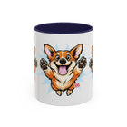 Corgi Coffee Mug - Cute Happy Corgi Accent Mug (11oz)