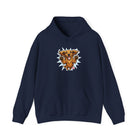 Happy Leaping Dachshund Illustration Hoodie | Smiling Dog Art