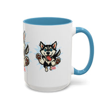 Load image into Gallery viewer, Playful Siberian Husky Dog Coffee Mug, Cute Pet Lover Gift, Fun Drinkware, Husky-Themed Present, Mother's Day Gift