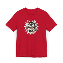 Load image into Gallery viewer, Playful Husky Dog Lover T-Shirt, Animal Lover Gift, Cute Pet Shirt, Casualwear, Gifts for Dog Owners, Unisex Tee
