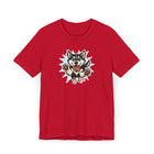 Playful Husky Dog Lover T-Shirt, Animal Lover Gift, Cute Pet Shirt, Casualwear, Gifts for Dog Owners, Unisex Tee