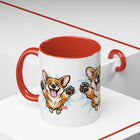 Corgi Coffee Mug - Cute Happy Corgi Accent Mug (11oz)