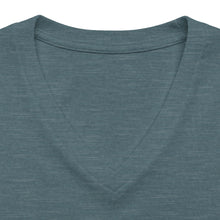 Load image into Gallery viewer, Emotional Support Human - Golden Retriever - Bella Womens V-Neck