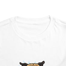Load image into Gallery viewer, Toddler Tee — Playful Jumping Pug Graphic Shirt for Kids