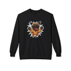 Playful Pug Crewneck Sweatshirt - Cozy Unisex Fleece, Dog Lover Gift, Pet Apparel, Cute Sweatshirt, Fun Dog Design