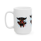 Playful Dachshund Ceramic Mug - Perfect Gift for Dog Lovers, Coffee Mug, Pet Owner Gift, Animal Lover Mug, Funny Dog Mug